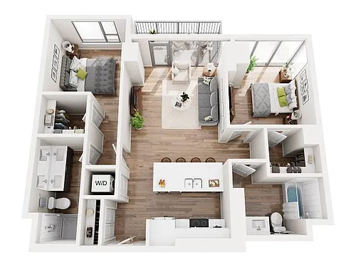 Floor plan B1