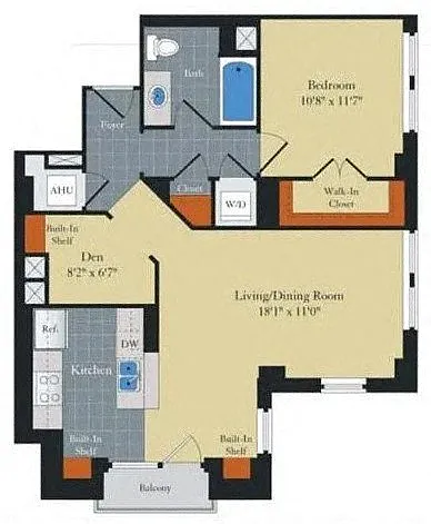 Floor plan A6D