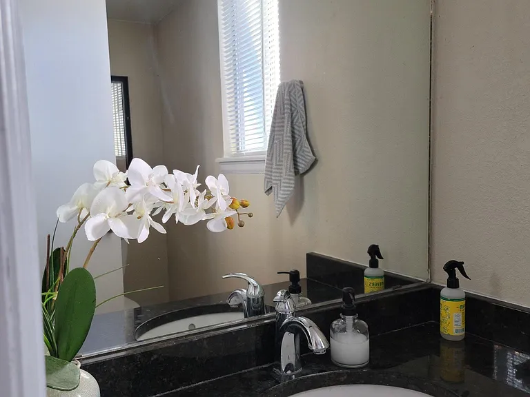 Half bath room on the main floor