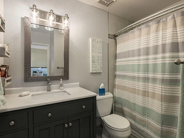Master bedroom bathroom.