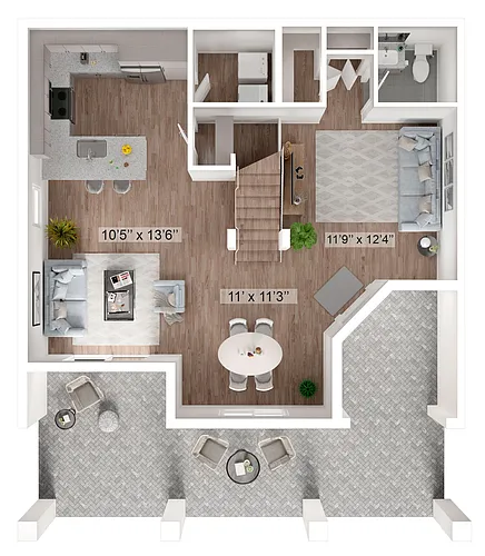 Floor plan Carmel (Villa)