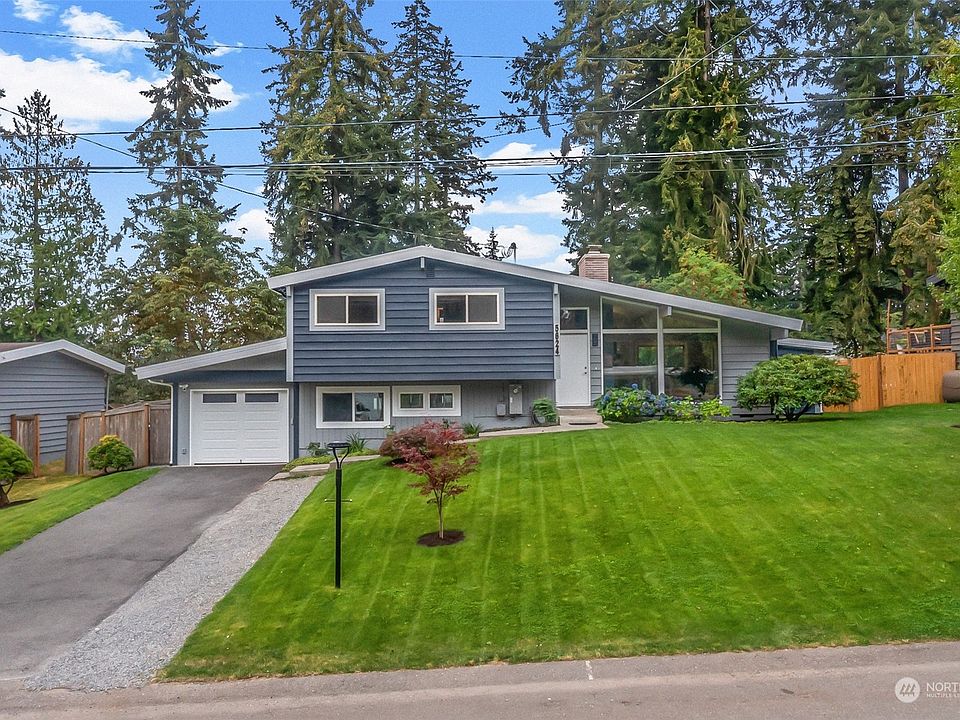 Welcome to 5624 178th Pl SW, Lynnwood. This home is situated on a .19 ac lot in the Meadowdale area and is within the Edmonds School District.  The home faces North but gets great light in both the front and the backyards.  Pride of Ownership shines with all the fresh exterior paint and well-maintained landscaping. >
