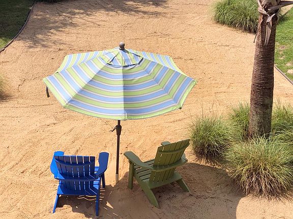 Feel like you're right at the beach at our brand new outdoor beach lounge!