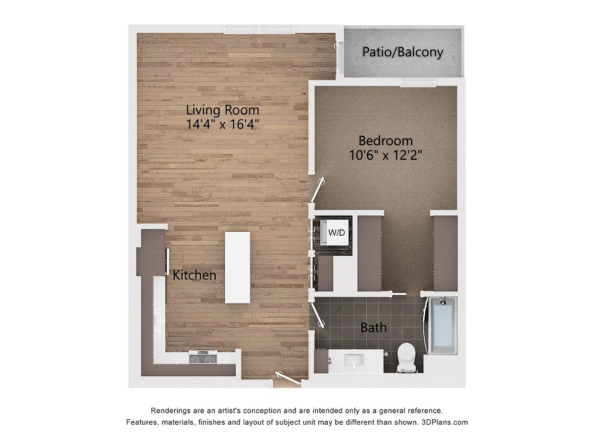 Floor plan A03