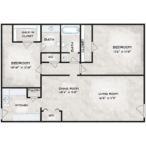 Floor plan B2