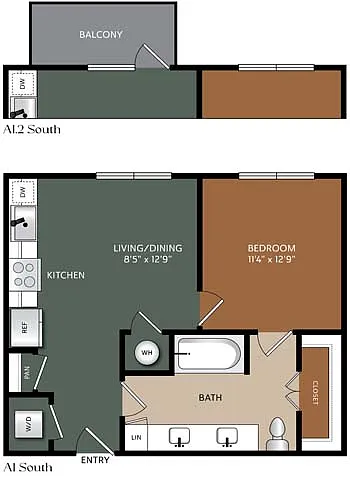 Floor plan A1A