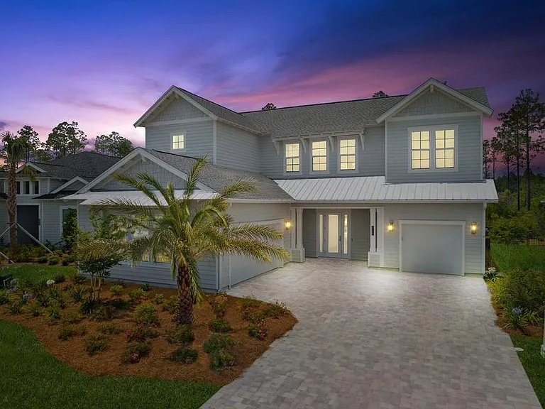 Your new home with 3 car epoxy garage and storage.