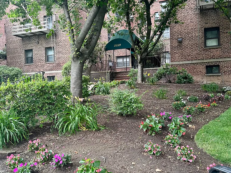 Landscaped grounds