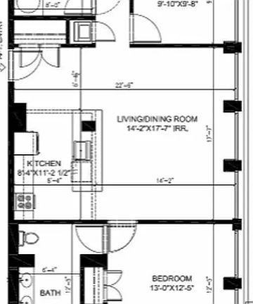 2nd image of 351 W 54th St APT 7B