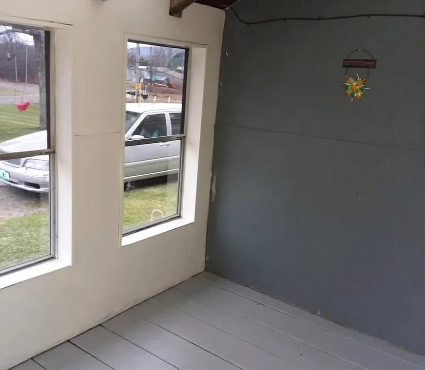 Enclosed porch