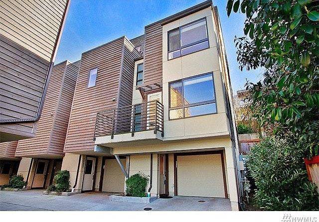 Front of the Town Home