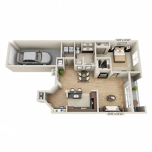 Floor plan A1AG