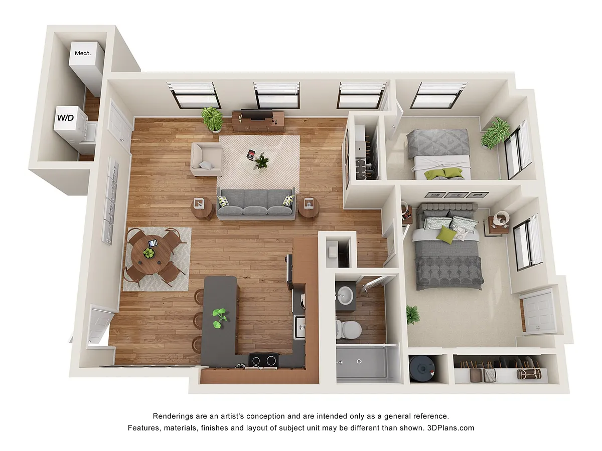 Floor plan 404