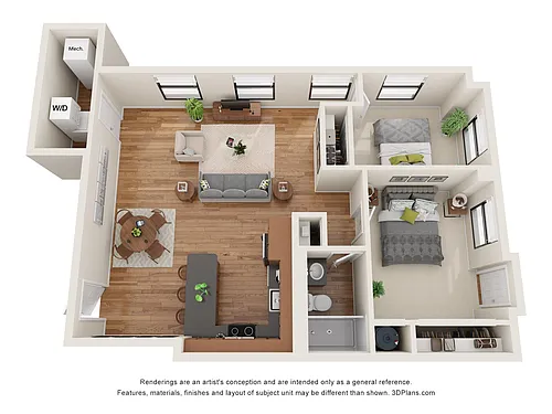 Floor plan 404