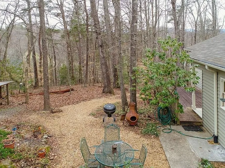 Outdoor patio area