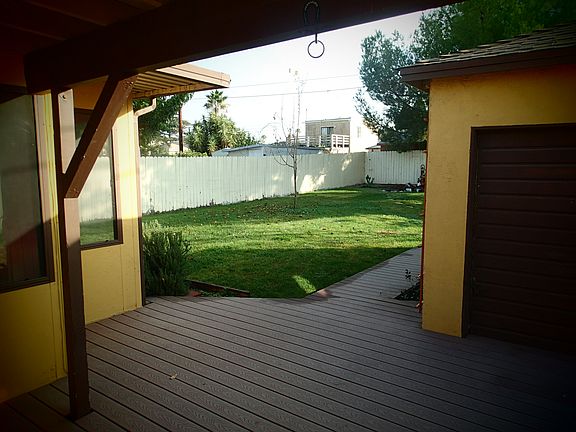 Backyard & deck