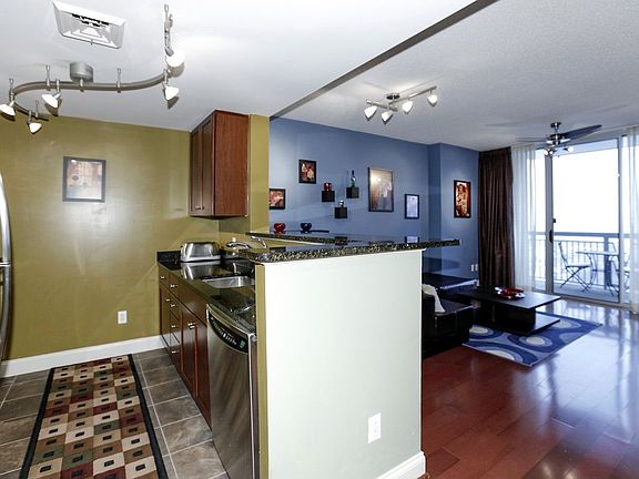 Kitchen and Living Room