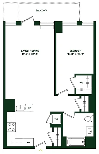 Floor plan A15E