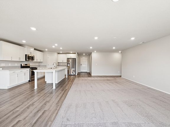 Living Room Kitchen Area