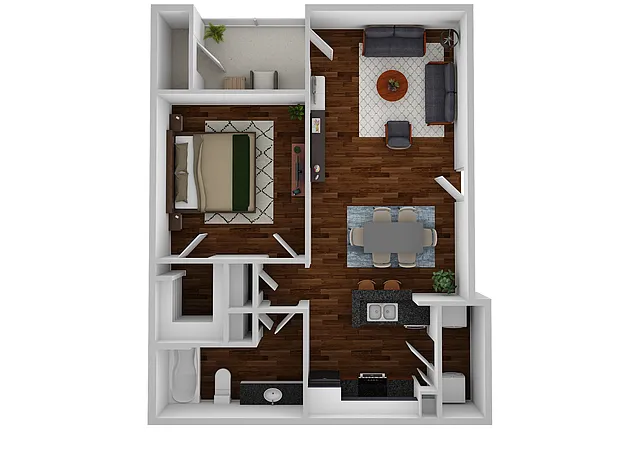 Floor plan A1 - Sewanee