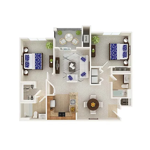 Floor plan The Montrose