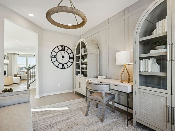 Take a step inside the front flex room