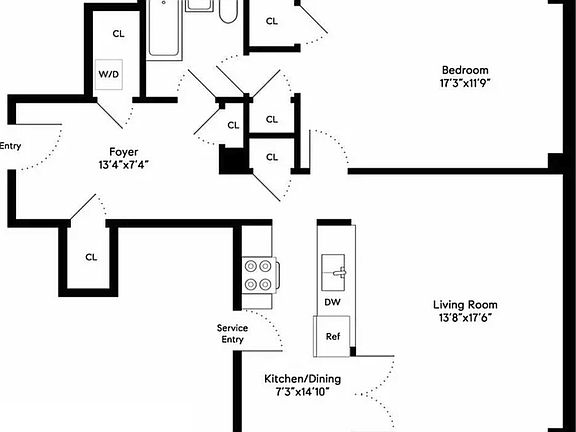 2nd image of 327 Central Park W #3E