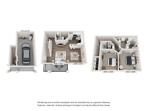 Floor plan B3B