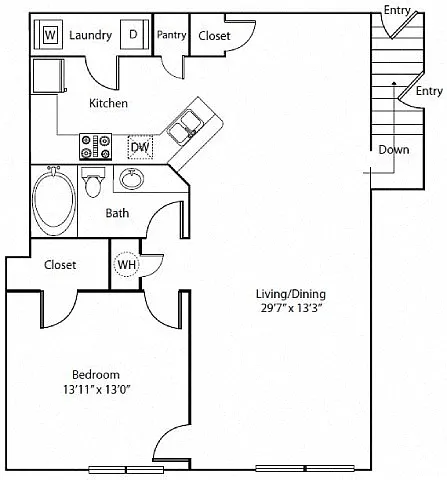Floor plan 1F