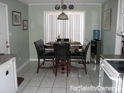 Eat in Kitchen
						:
						Open eat in kitchen, tile floor