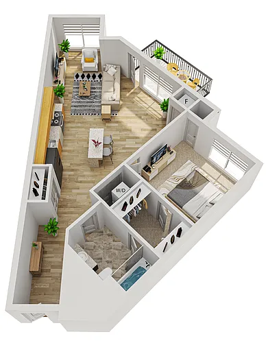 Floor plan F1