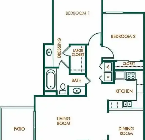 2x1 floorplan 2x1 floorplan