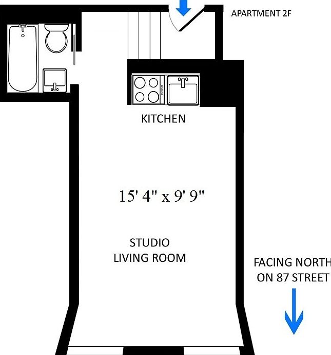 2nd image of 430 E 87th St #2FF