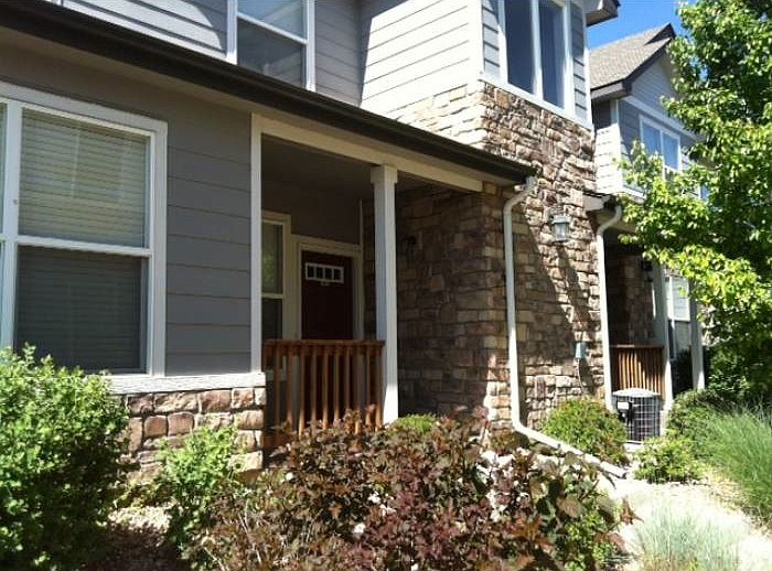front of townhome
