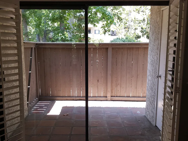 Front enclosed patio