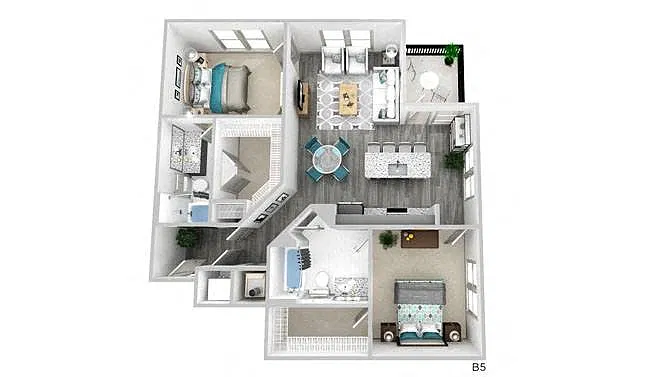 Floor plan B5