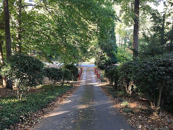 Privacy from Lenox Rd. 