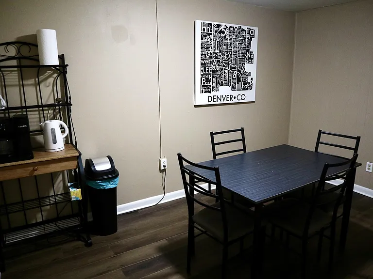 Dining area with coffee nook