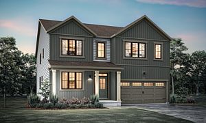 Craftsman A Elevation Rendering