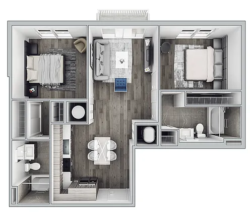Floor plan B3