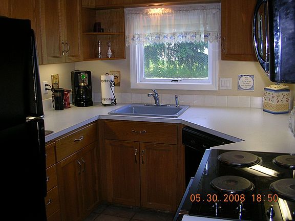 Remodeled kitchen