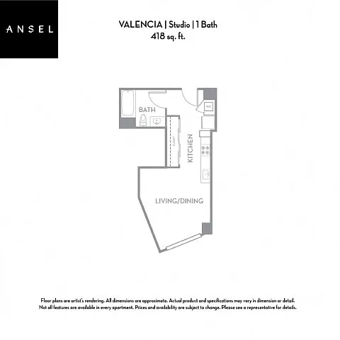 Floor plan Valencia