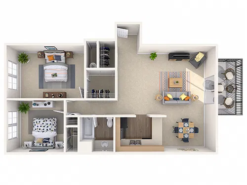 Floor plan The Chesapeake