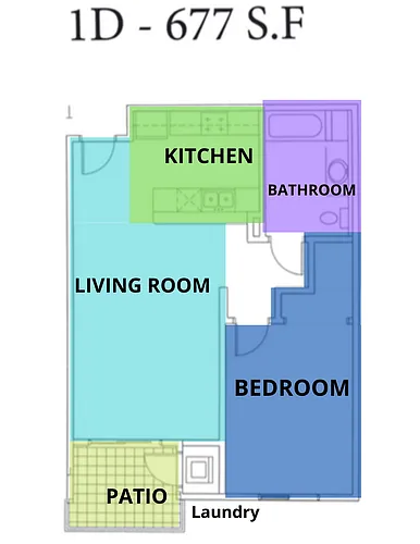 Floor plan 418