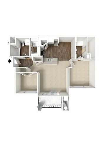Floor plan Brigadier 1.1