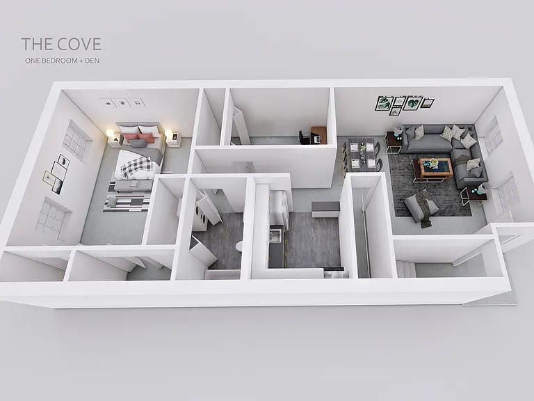 The Cove - One Bedroom + Den The Cove - One Bedroom + Den