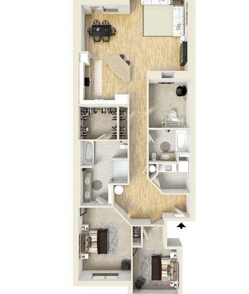 Mainsail Floorplan Diagram