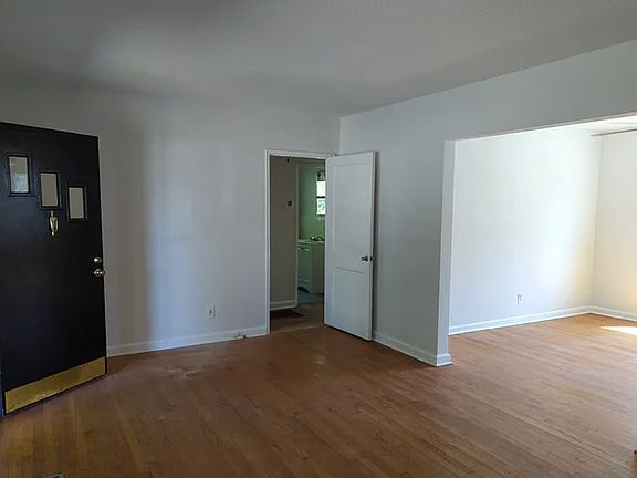 Living room into dining room