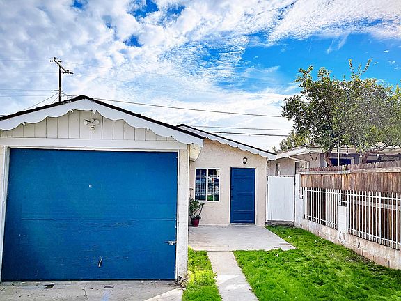 Garage and main entry door to home.