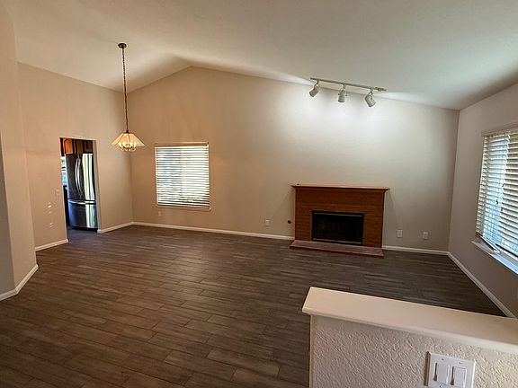 Living room plus dining area